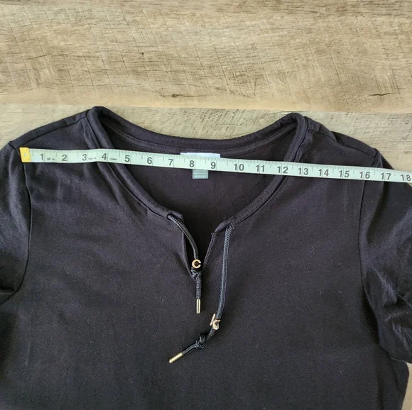 Calvin Klein Black Shirt Dress - Picture 10 of 12